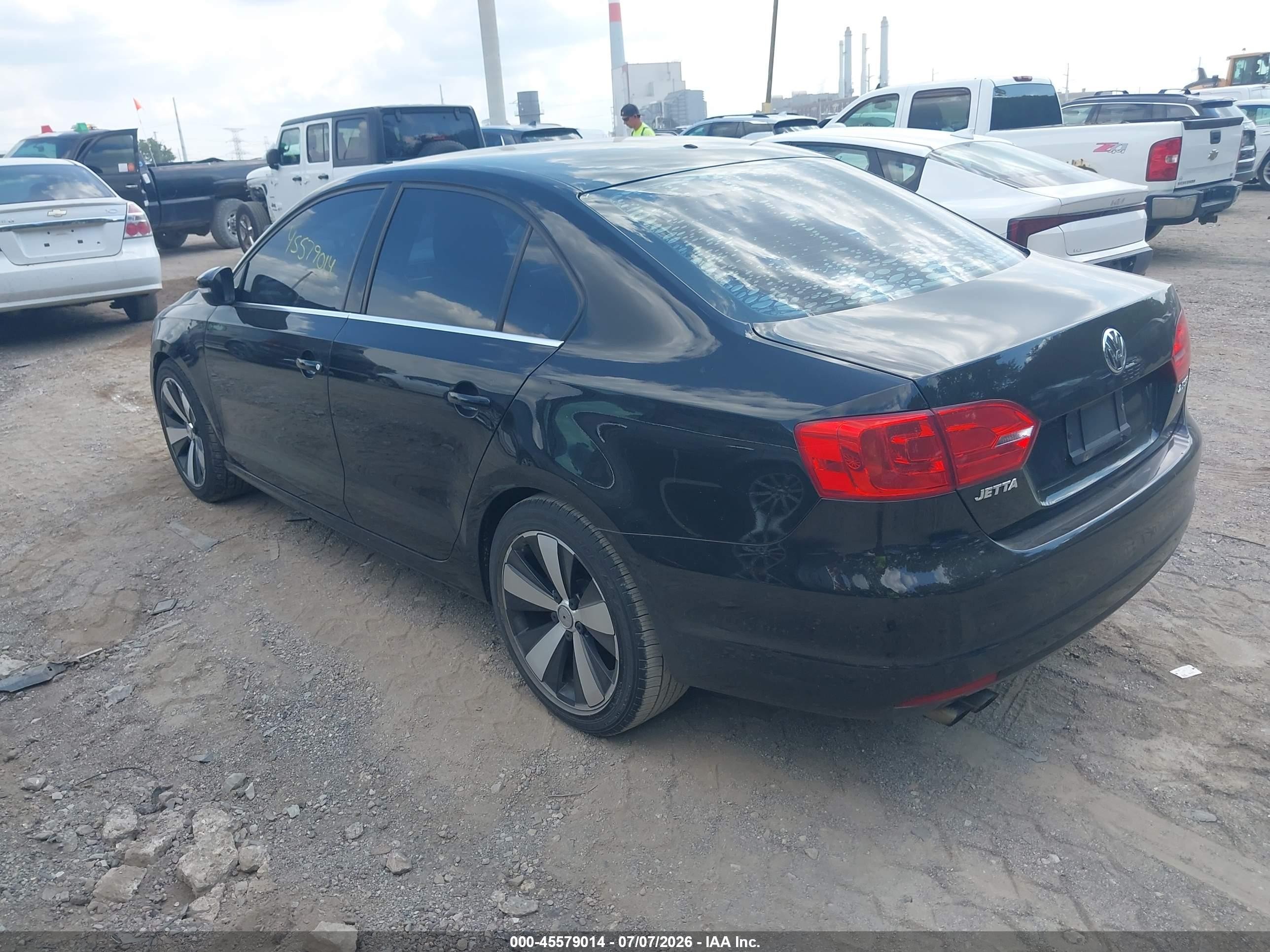 2013 Volkswagen Jetta 2.5l Se Black vin: 3VWDP7AJ1DM218722