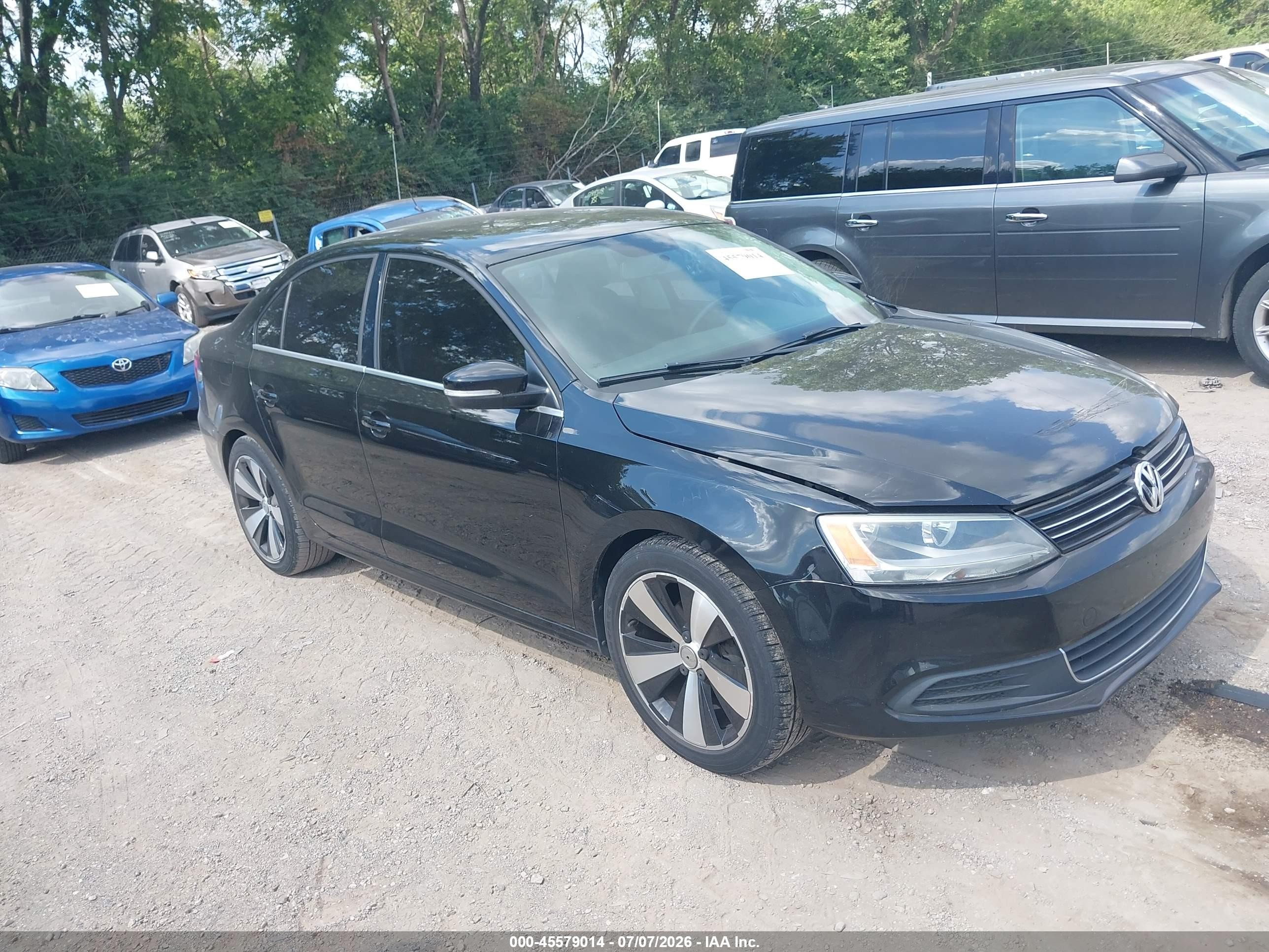 2013 Volkswagen Jetta 2.5l Se Black vin: 3VWDP7AJ1DM218722