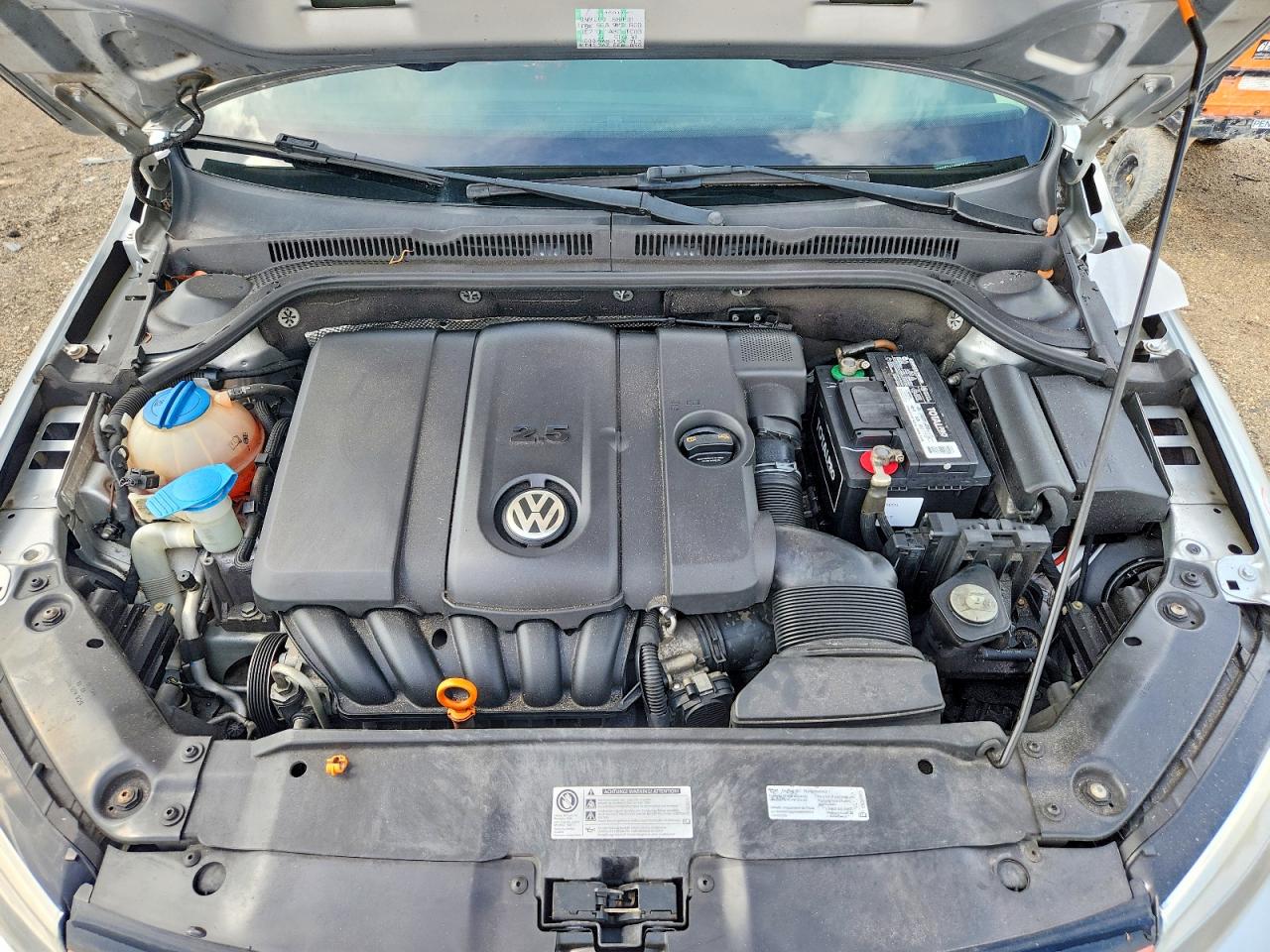 2013 Volkswagen Jetta Se Silver vin: 3VWDP7AJ1DM286423