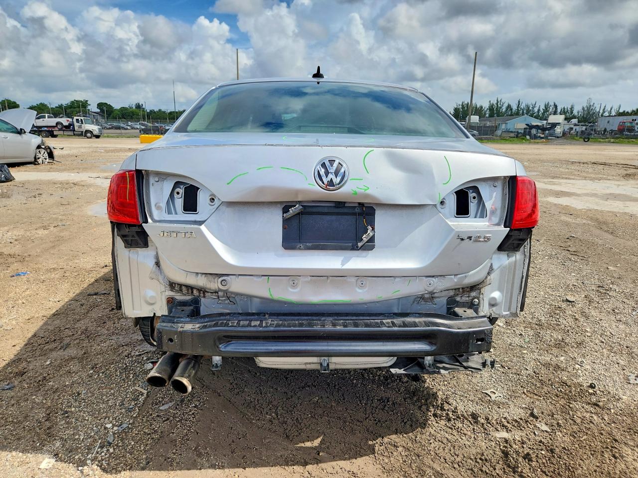 2013 Volkswagen Jetta Se Silver vin: 3VWDP7AJ1DM286423