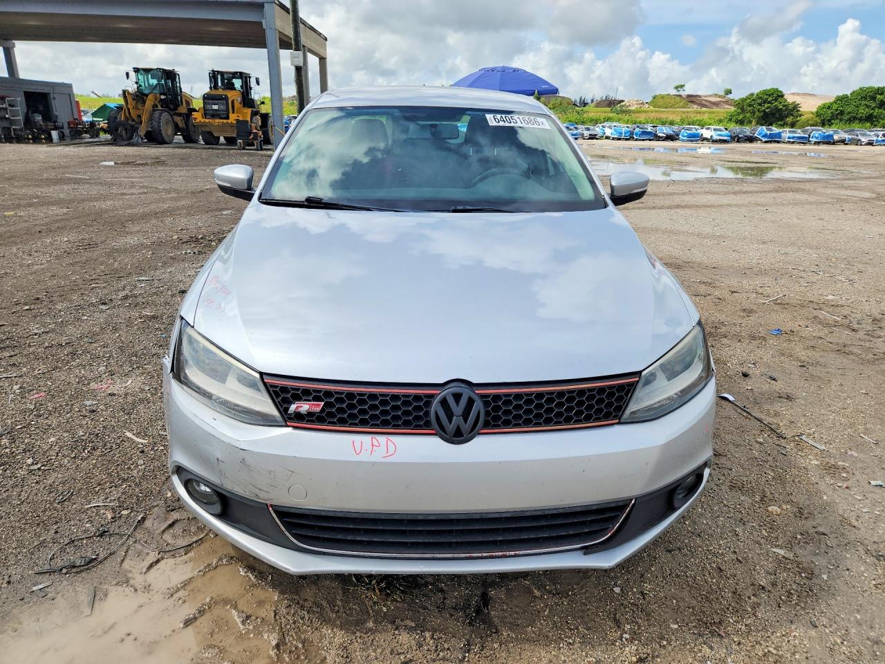 2013 Volkswagen Jetta Se Silver vin: 3VWDP7AJ1DM286423