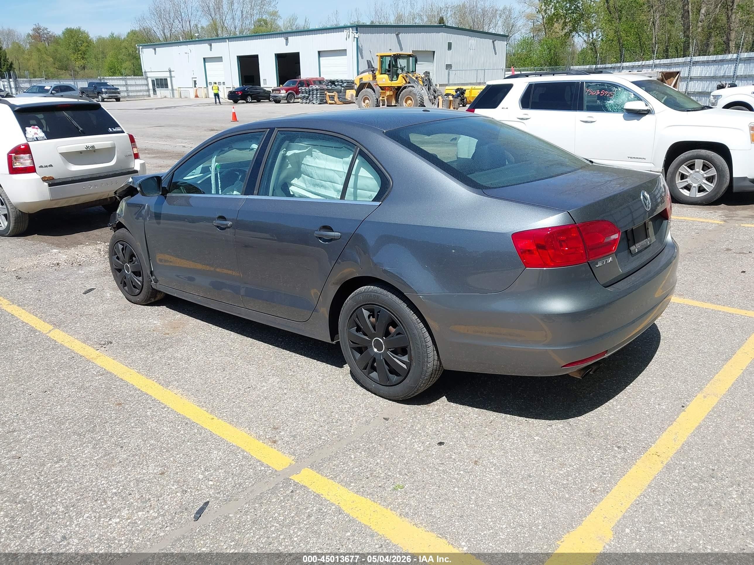 2013 Volkswagen Jetta 2.5l Se Silver vin: 3VWDP7AJ1DM306816