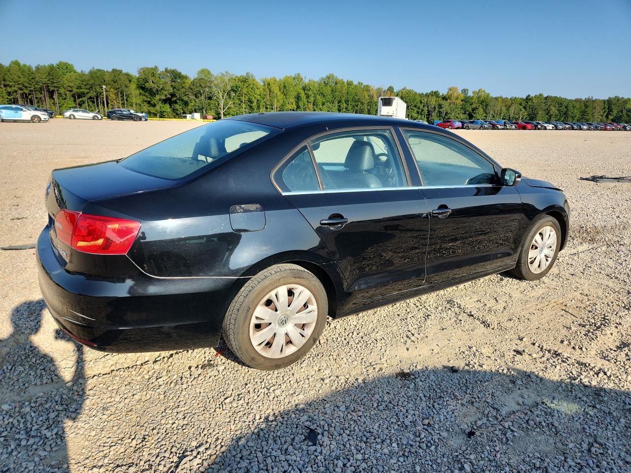 2013 Volkswagen Jetta Se Black vin: 3VWDP7AJ1DM311479