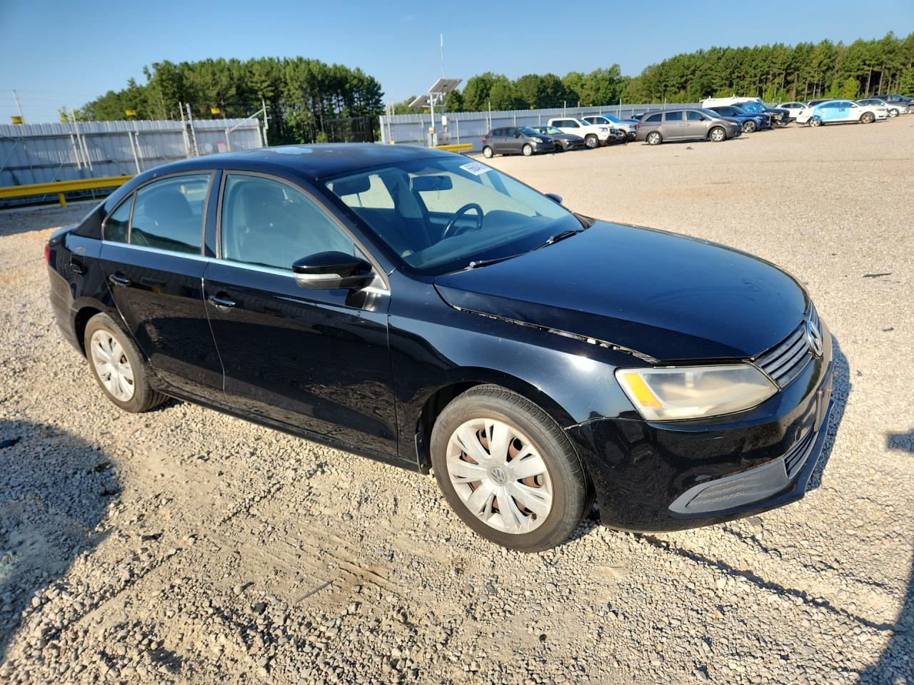 2013 Volkswagen Jetta Se Black vin: 3VWDP7AJ1DM311479