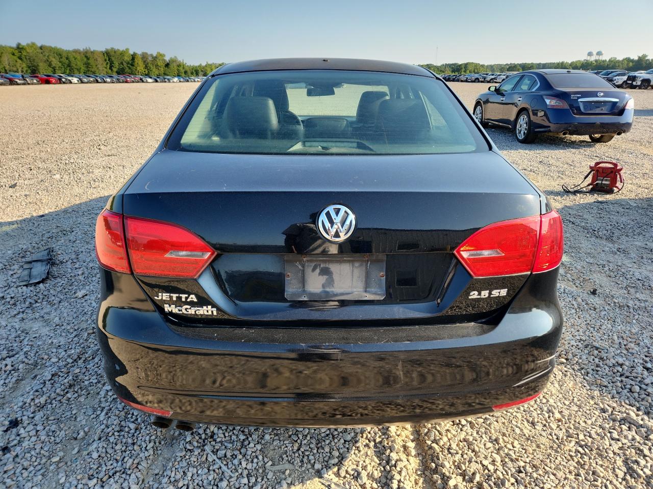 2013 Volkswagen Jetta Se Black vin: 3VWDP7AJ1DM311479
