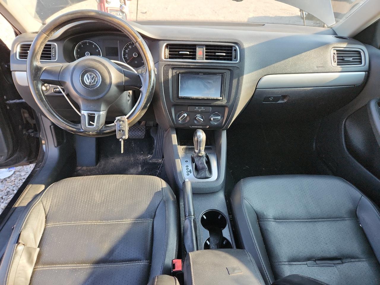 2013 Volkswagen Jetta Se Black vin: 3VWDP7AJ1DM311479