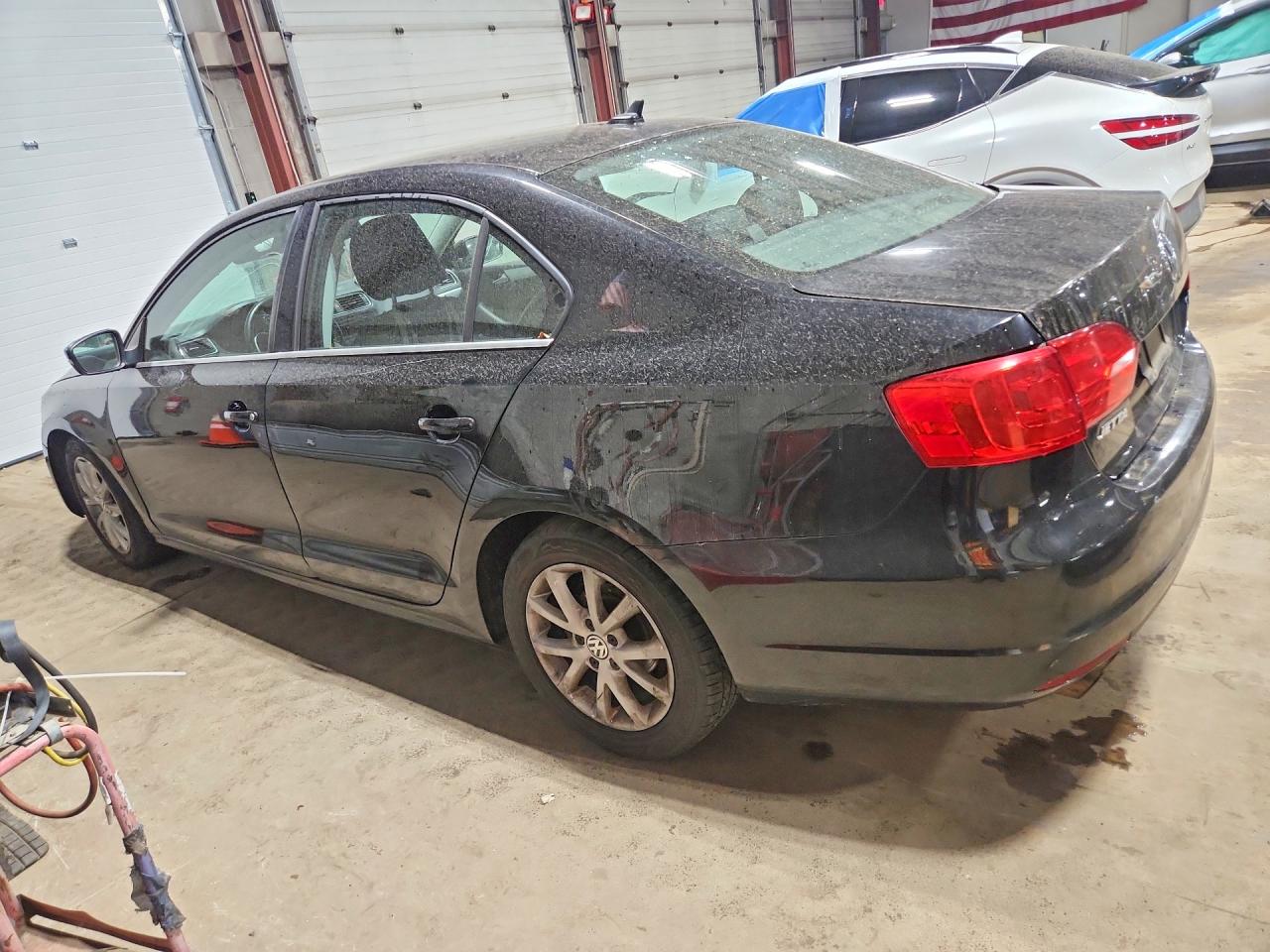 2013 Volkswagen Jetta Se Black vin: 3VWDP7AJ1DM368569