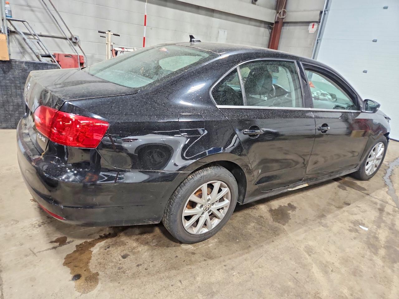 2013 Volkswagen Jetta Se Black vin: 3VWDP7AJ1DM368569