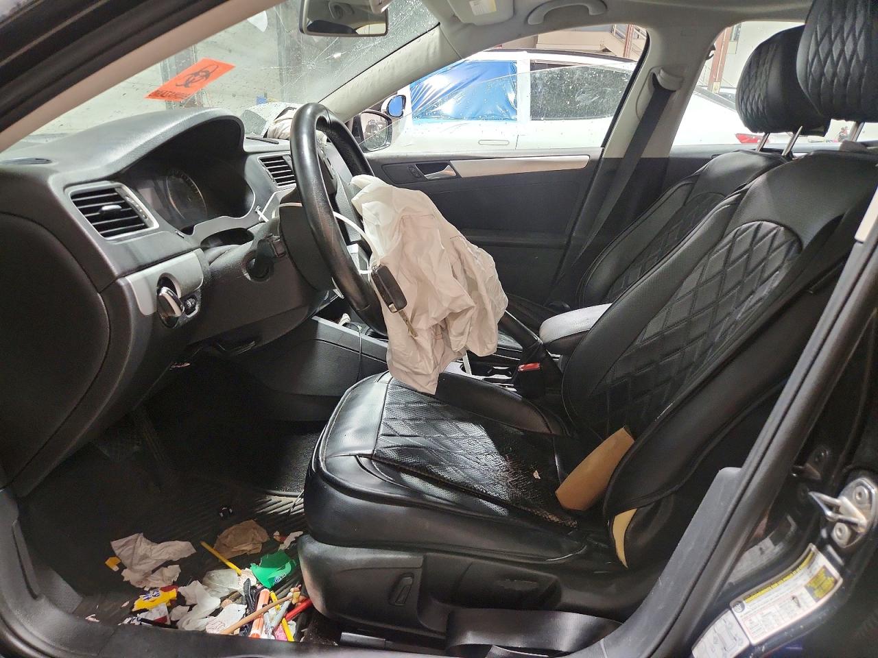 2013 Volkswagen Jetta Se Black vin: 3VWDP7AJ1DM368569