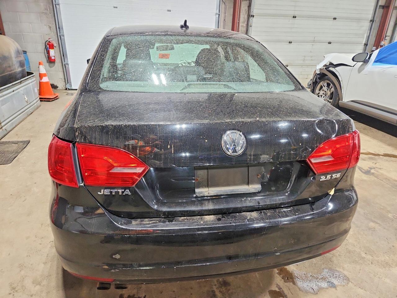 2013 Volkswagen Jetta Se Black vin: 3VWDP7AJ1DM368569