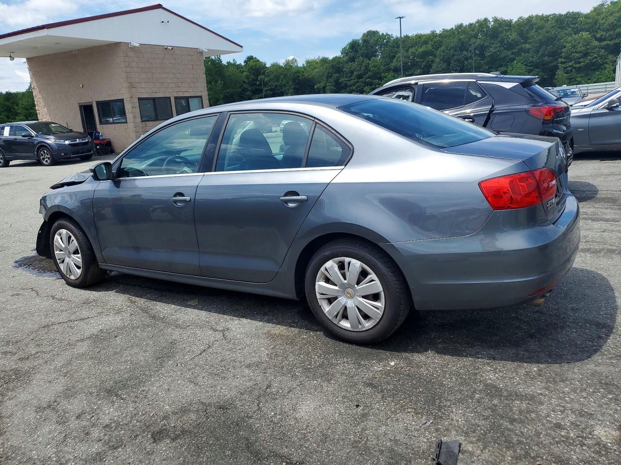 2013 Volkswagen Jetta Se Gray vin: 3VWDP7AJ1DM392807