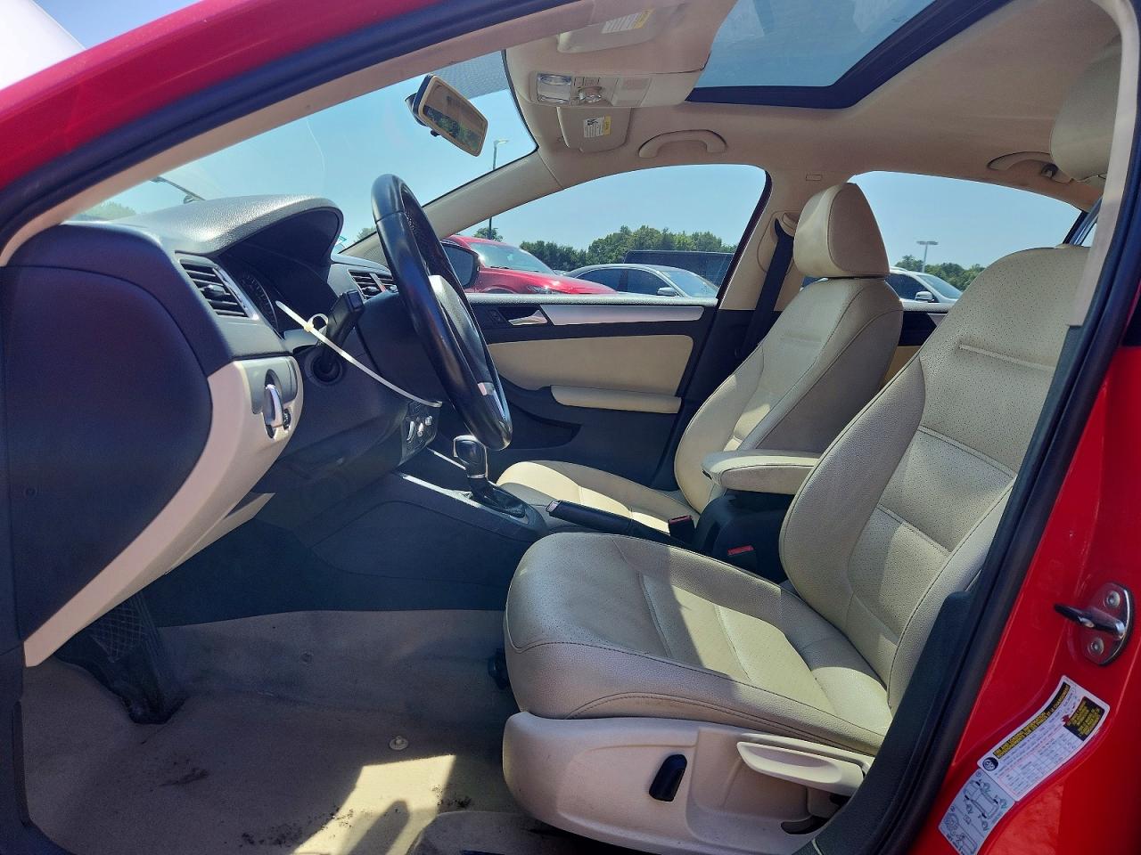 2013 Volkswagen Jetta Se Red vin: 3VWDP7AJ1DM432674