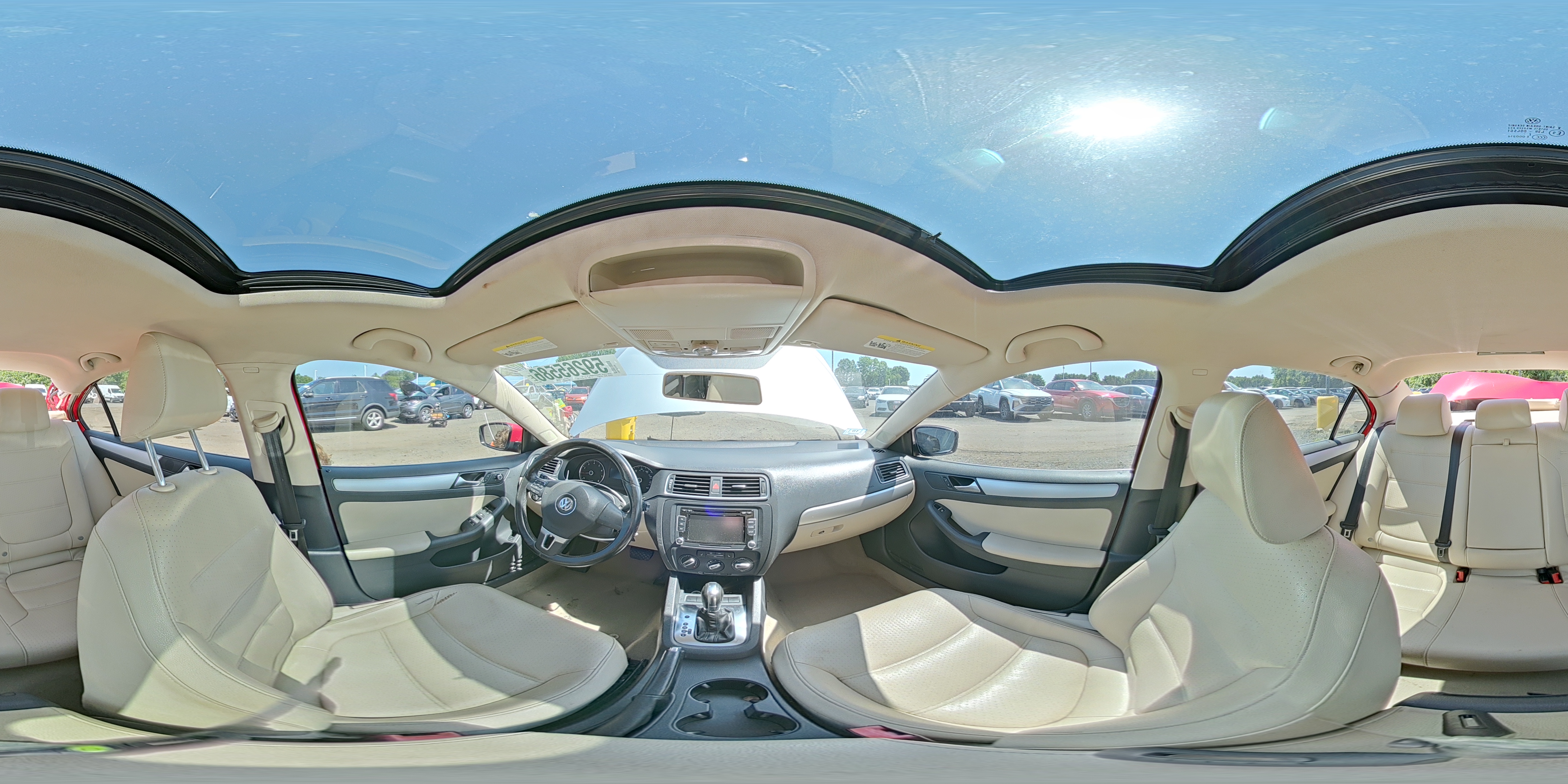 2013 Volkswagen Jetta Se Red vin: 3VWDP7AJ1DM432674