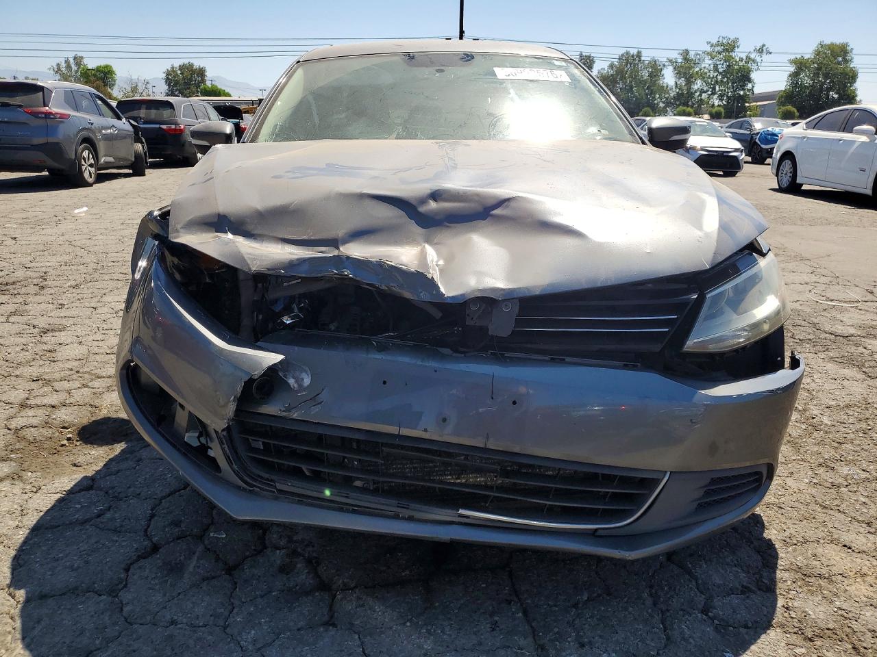2013 Volkswagen Jetta Se Blue vin: 3VWDP7AJ1DM439687