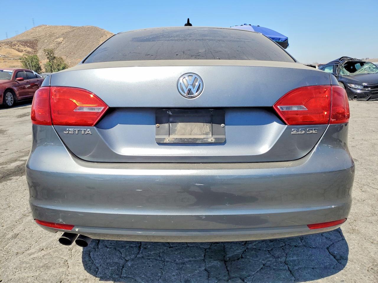 2013 Volkswagen Jetta Se Blue vin: 3VWDP7AJ1DM439687