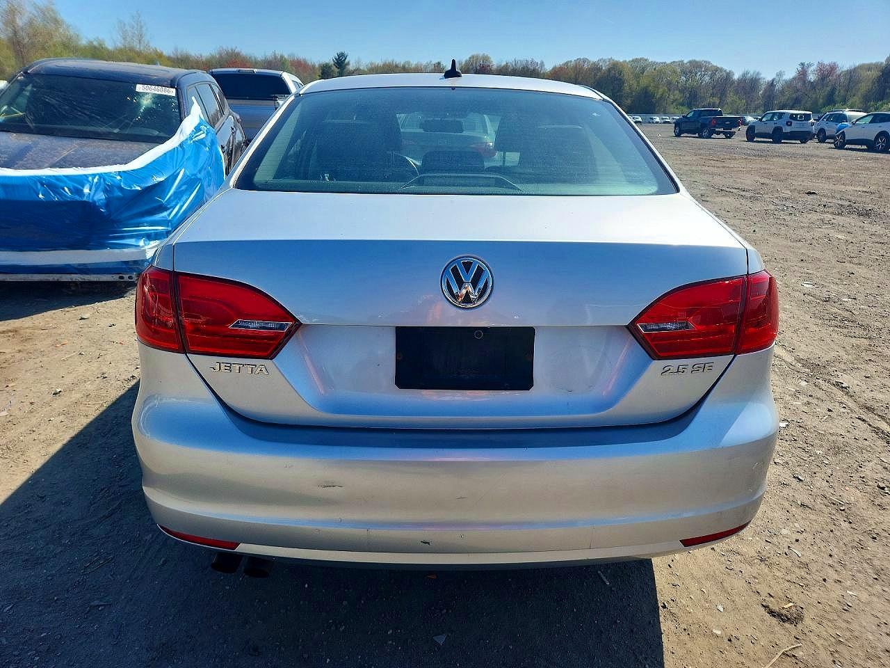 2013 Volkswagen Jetta Se Gray vin: 3VWDP7AJ1DM442251