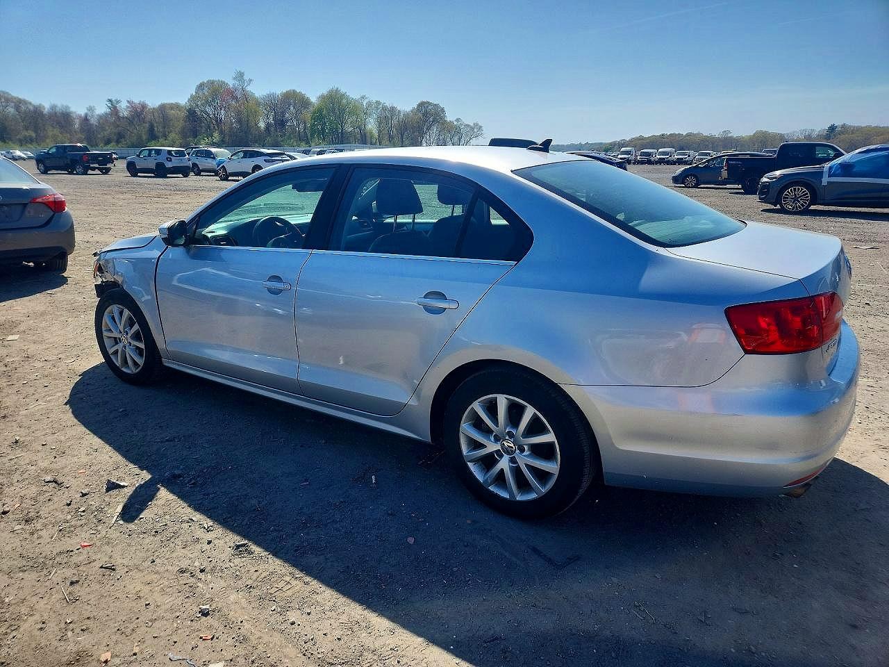 2013 Volkswagen Jetta Se Gray vin: 3VWDP7AJ1DM442251