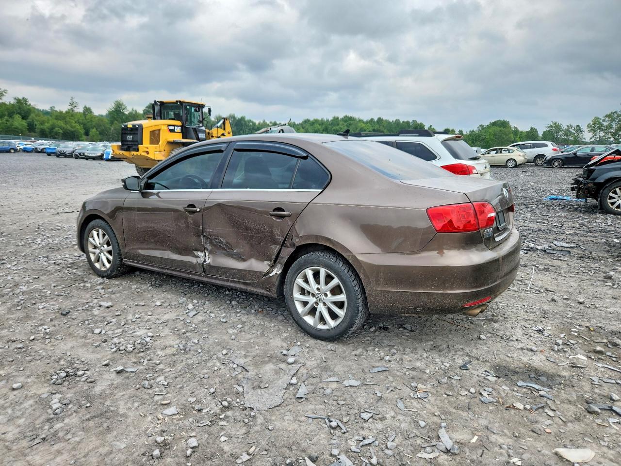 2013 Volkswagen Jetta Se Коричневый vin: 3VWDP7AJ1DM448289