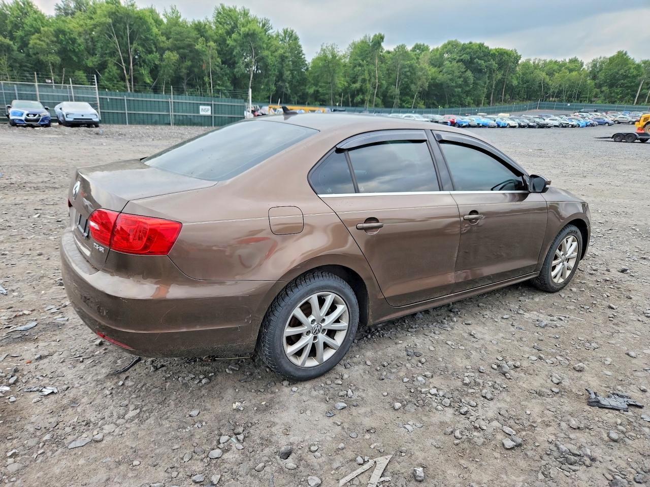 2013 Volkswagen Jetta Se Коричневый vin: 3VWDP7AJ1DM448289
