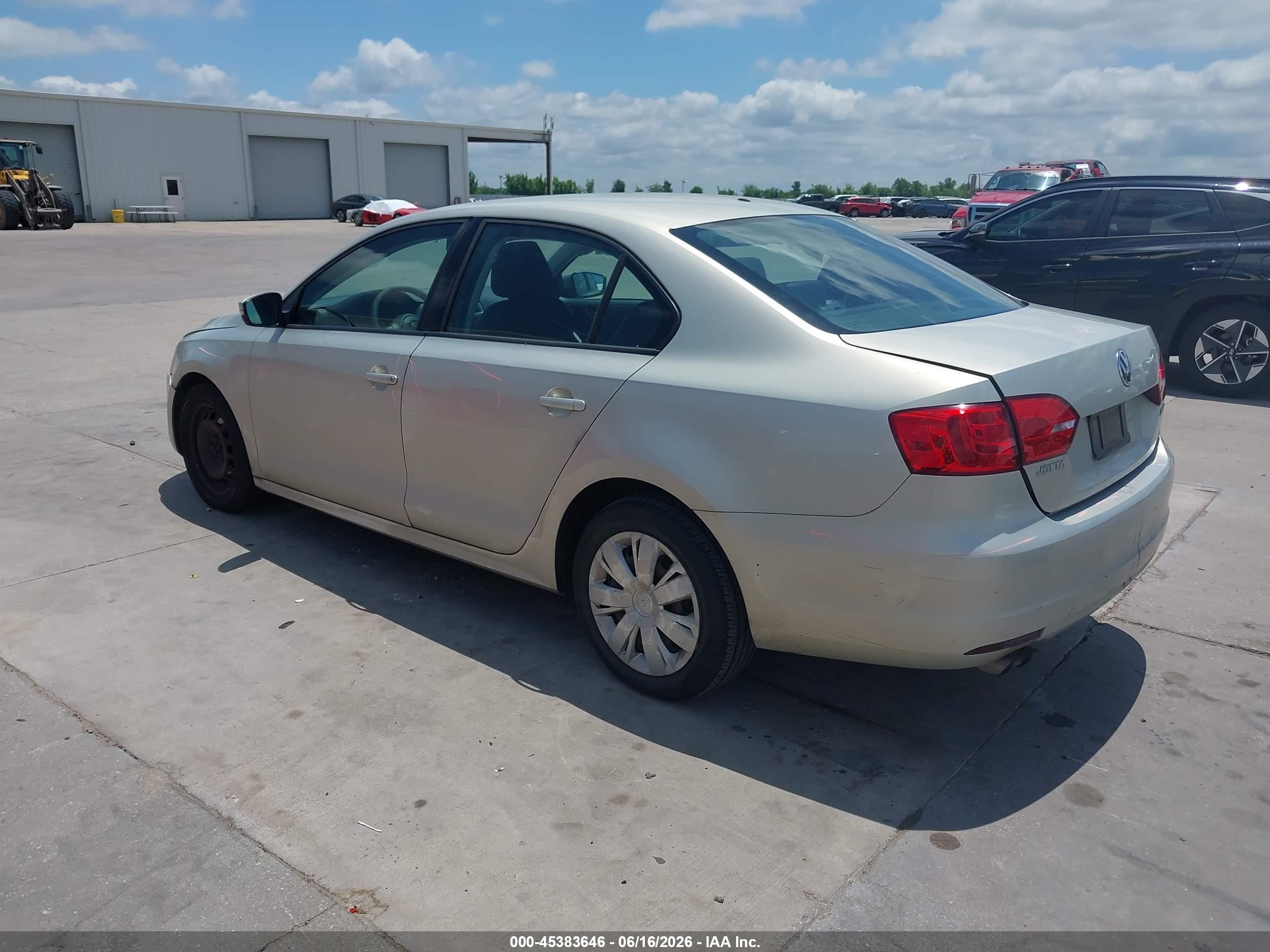 2012 Volkswagen Jetta 2.5l Se Silver vin: 3VWDP7AJ2CM023209