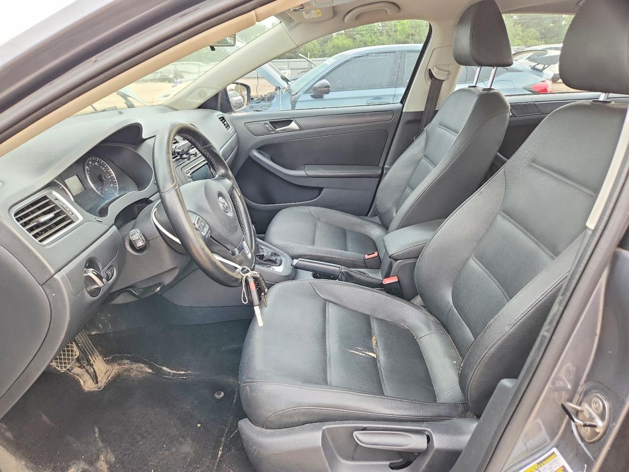 2012 Volkswagen Jetta Se Gray vin: 3VWDP7AJ2CM122807