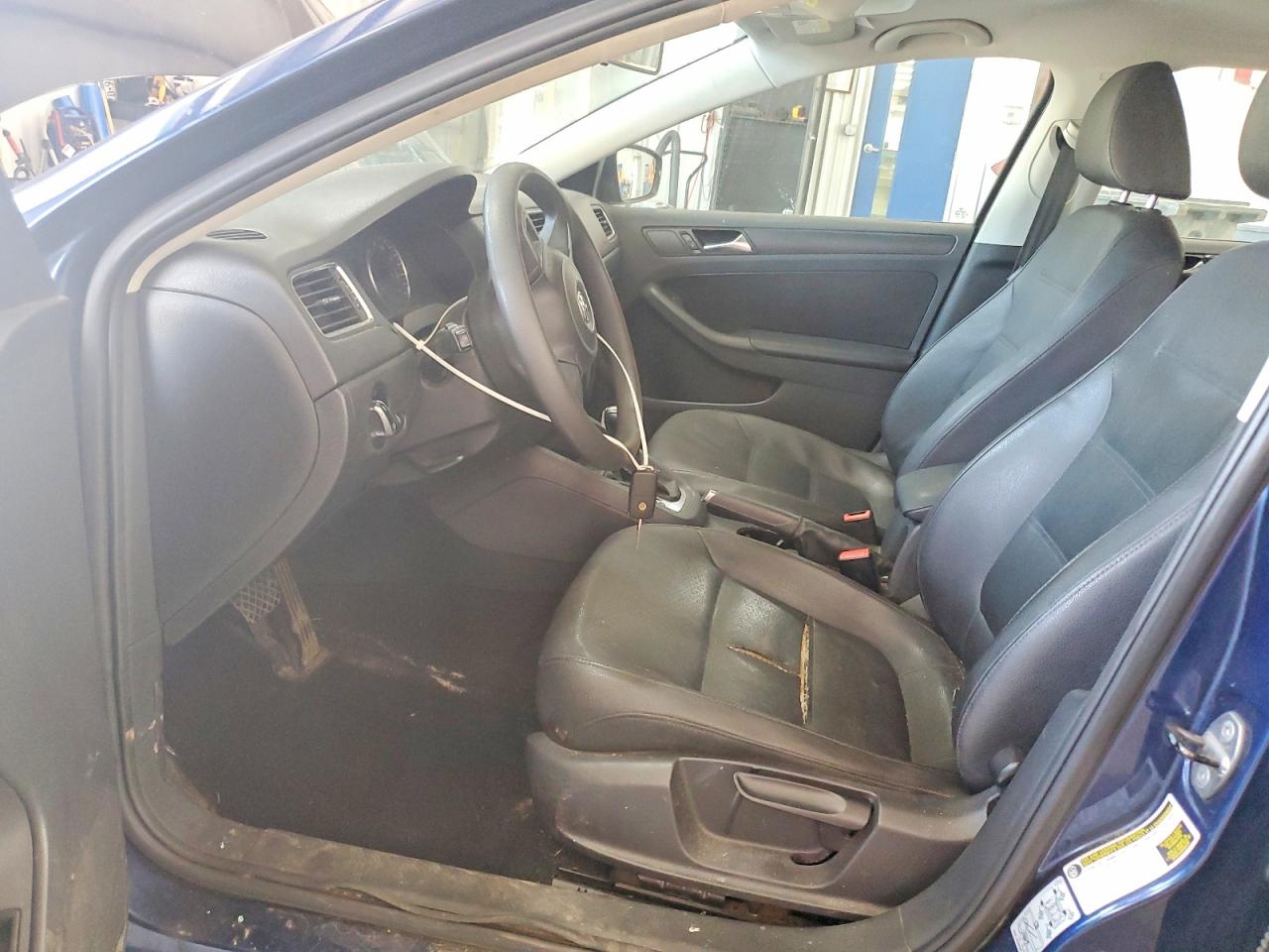 2012 Volkswagen Jetta Se Синий vin: 3VWDP7AJ2CM318908