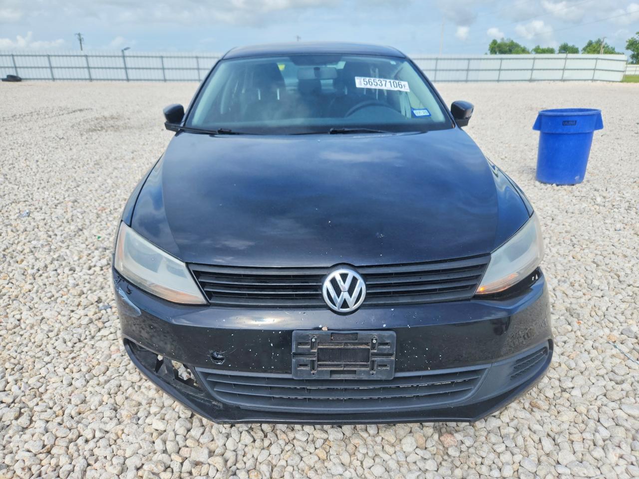 2012 Volkswagen Jetta Se Black vin: 3VWDP7AJ2CM332999