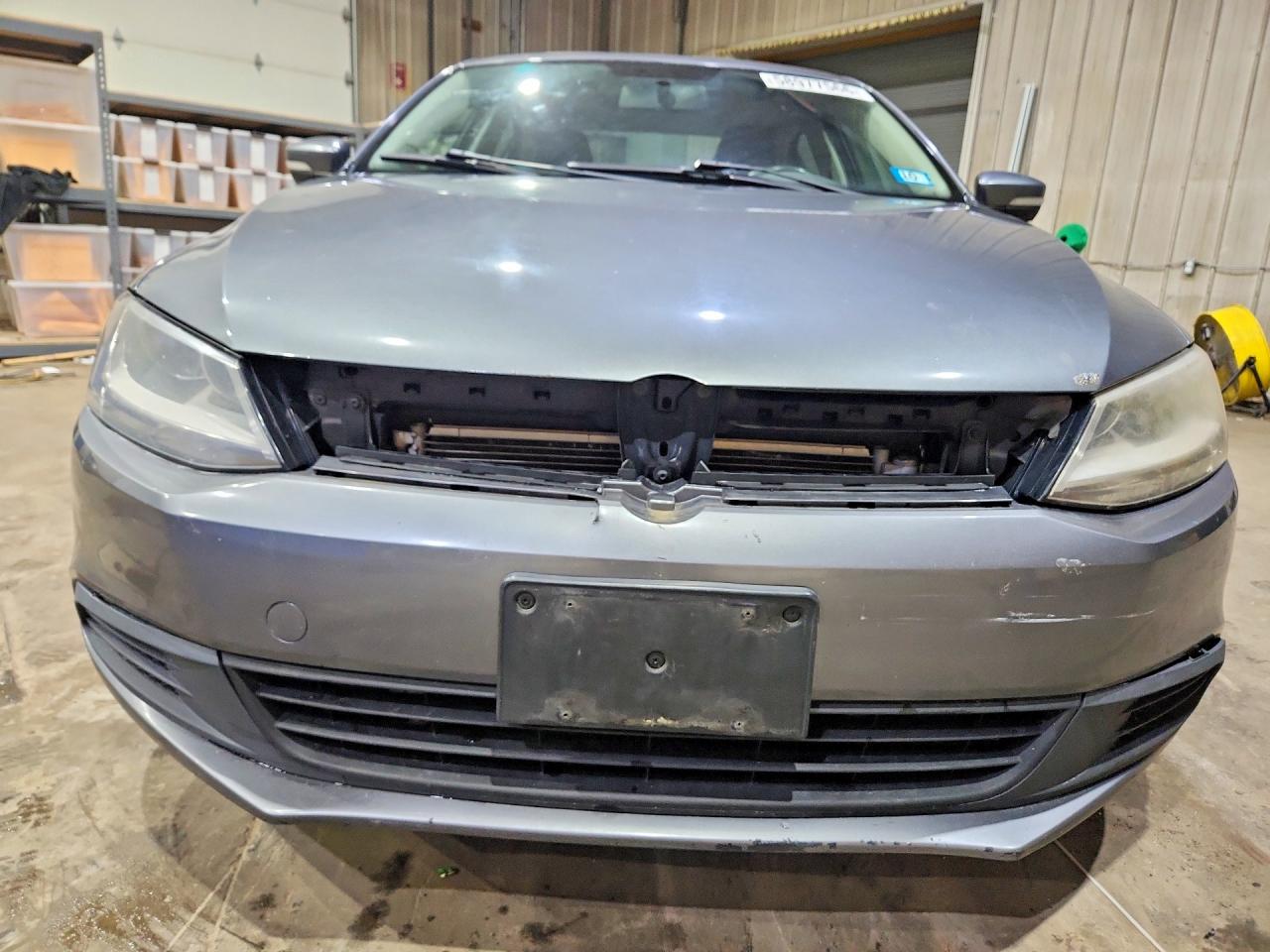2012 Volkswagen Jetta Se Gray vin: 3VWDP7AJ2CM335482