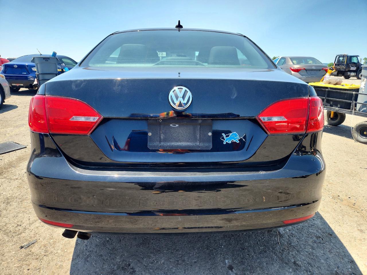 2012 Volkswagen Jetta Se Black vin: 3VWDP7AJ2CM338737