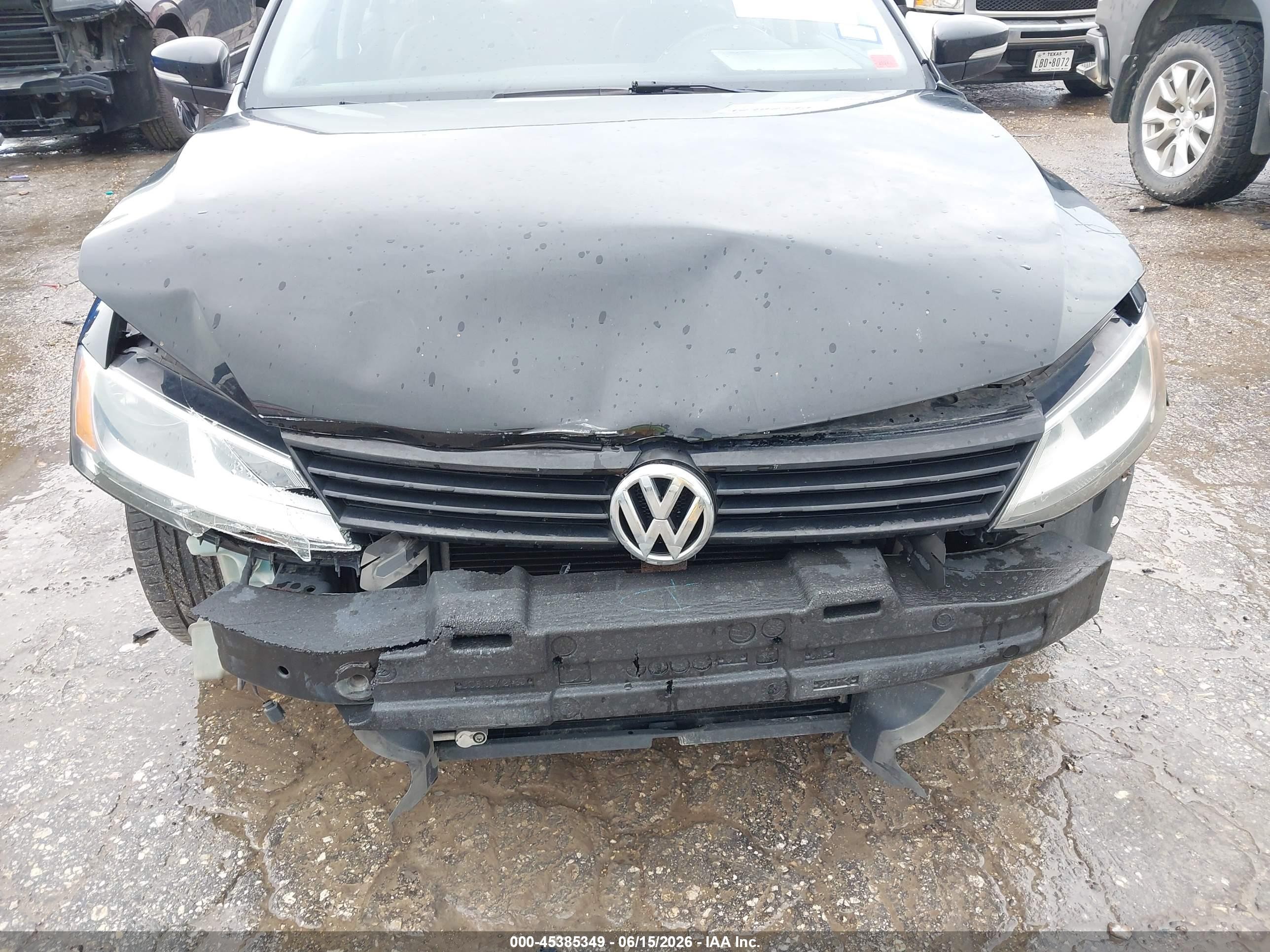 2012 Volkswagen Jetta 2.5l Se Black vin: 3VWDP7AJ2CM339452