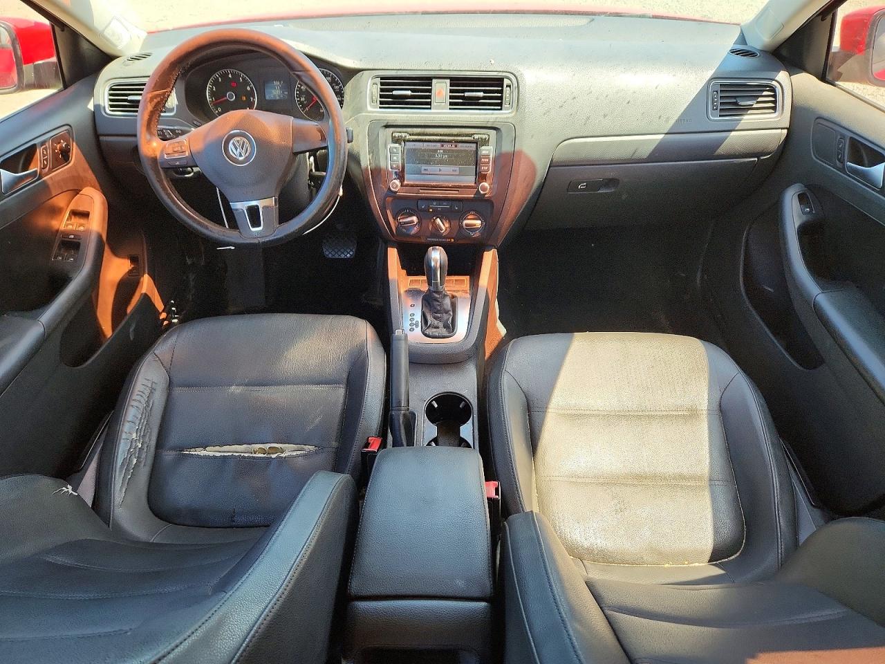 2012 Volkswagen Jetta Se Красный vin: 3VWDP7AJ2CM413226