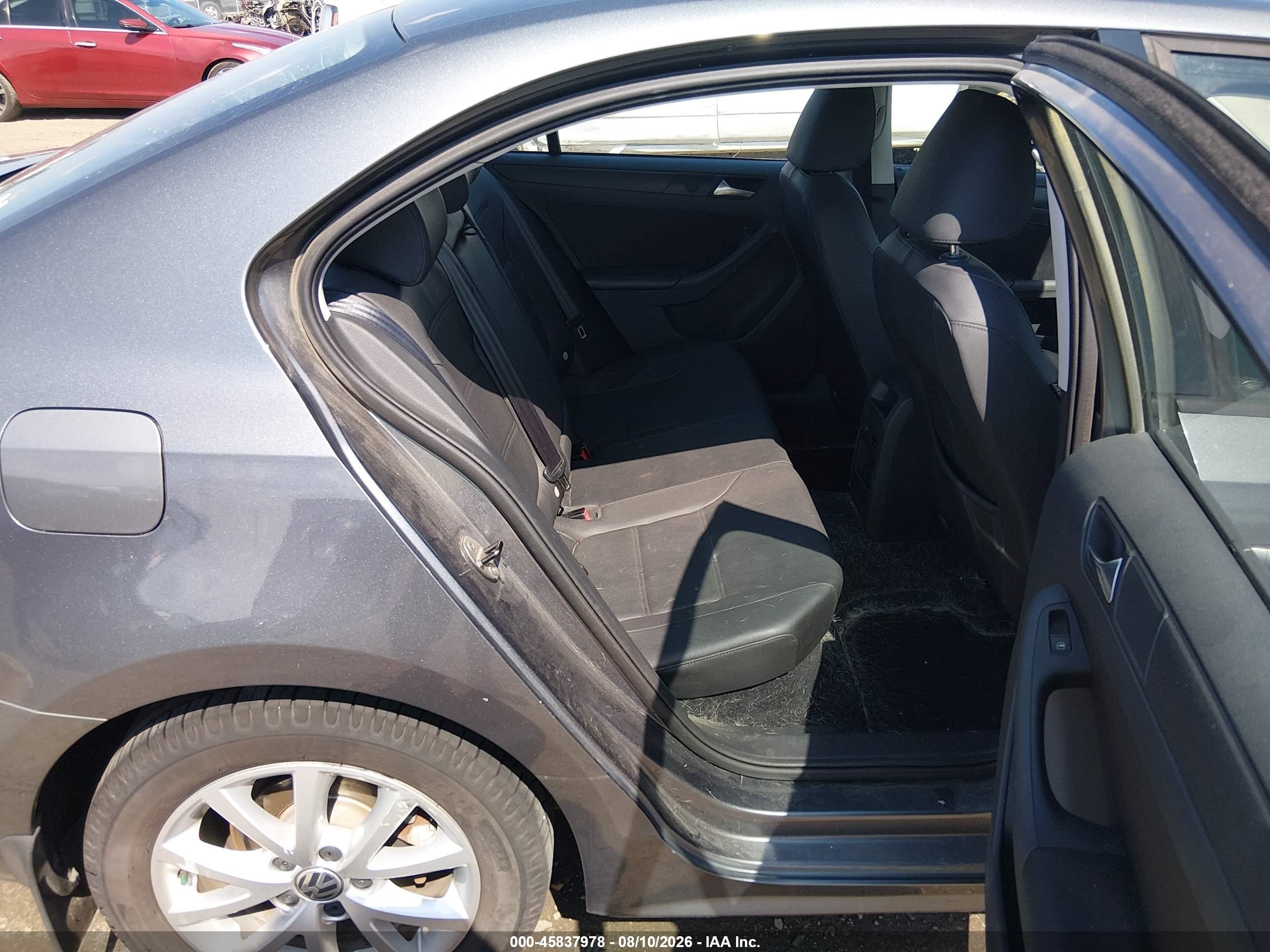 2012 Volkswagen Jetta 2.5l Se Gray vin: 3VWDP7AJ2CM462412