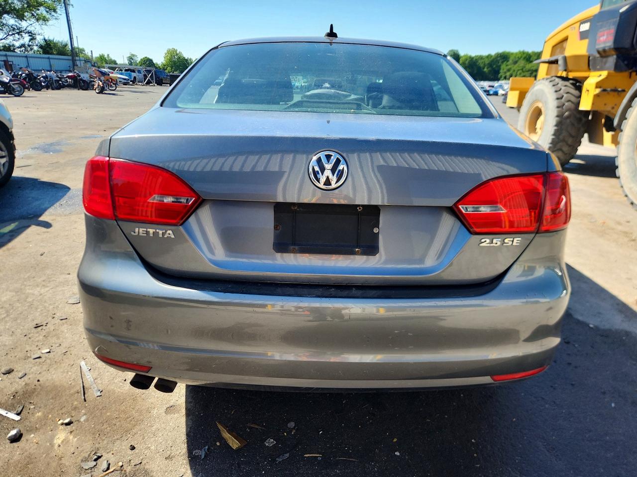 2012 Volkswagen Jetta Se Серый vin: 3VWDP7AJ2CM466153