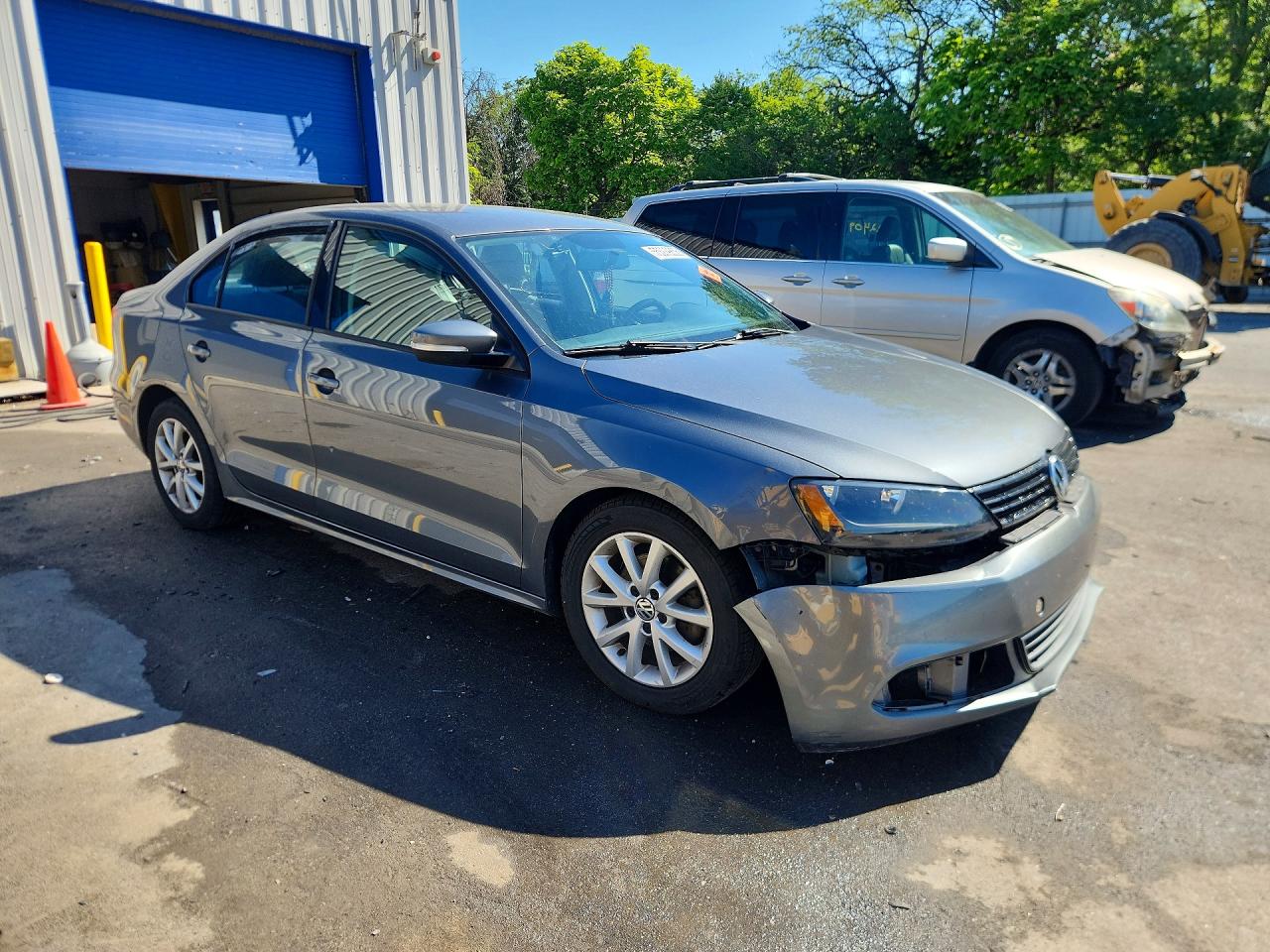 2012 Volkswagen Jetta Se Серый vin: 3VWDP7AJ2CM466153