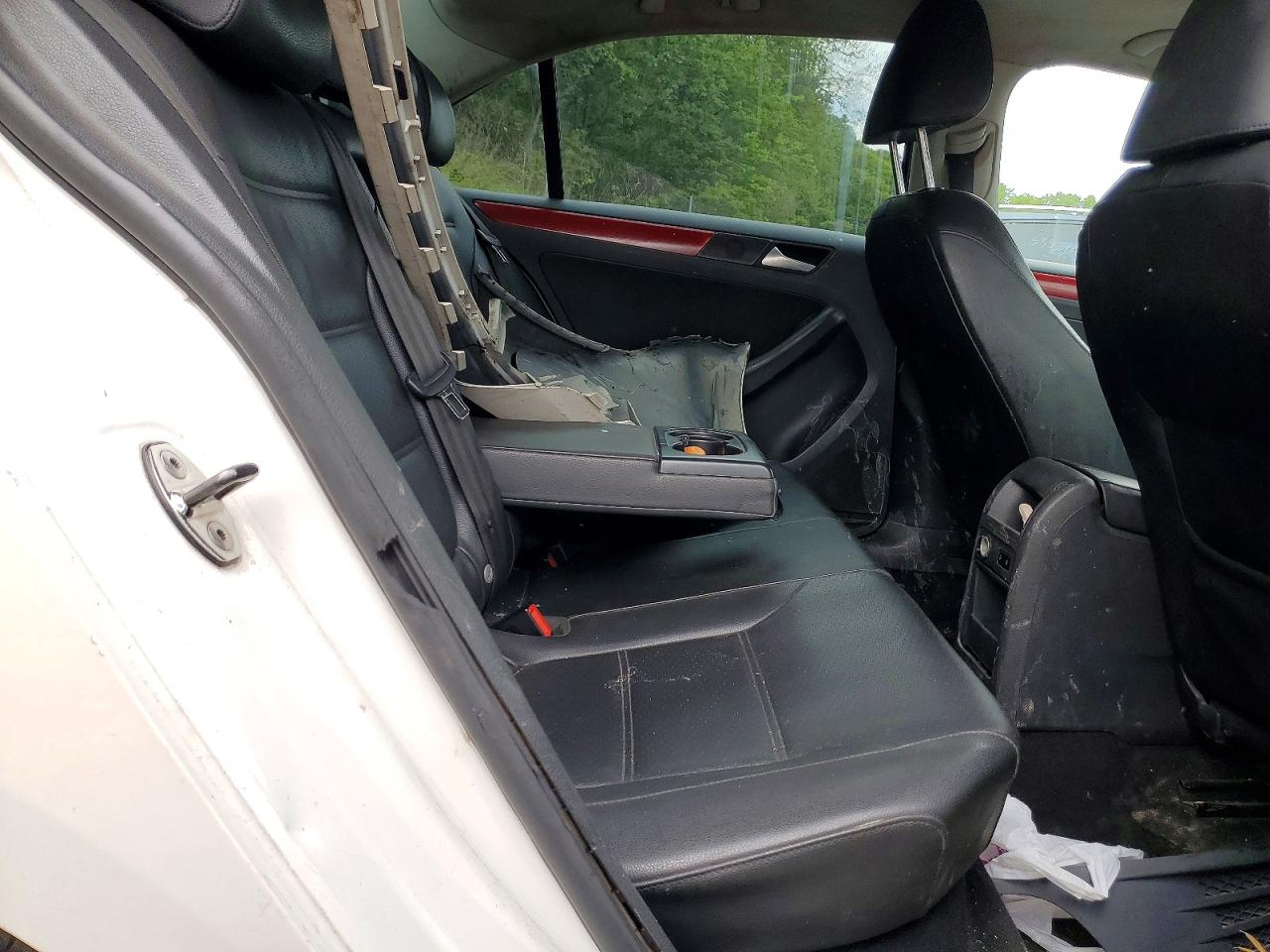 2013 Volkswagen Jetta Se White vin: 3VWDP7AJ2DM214260