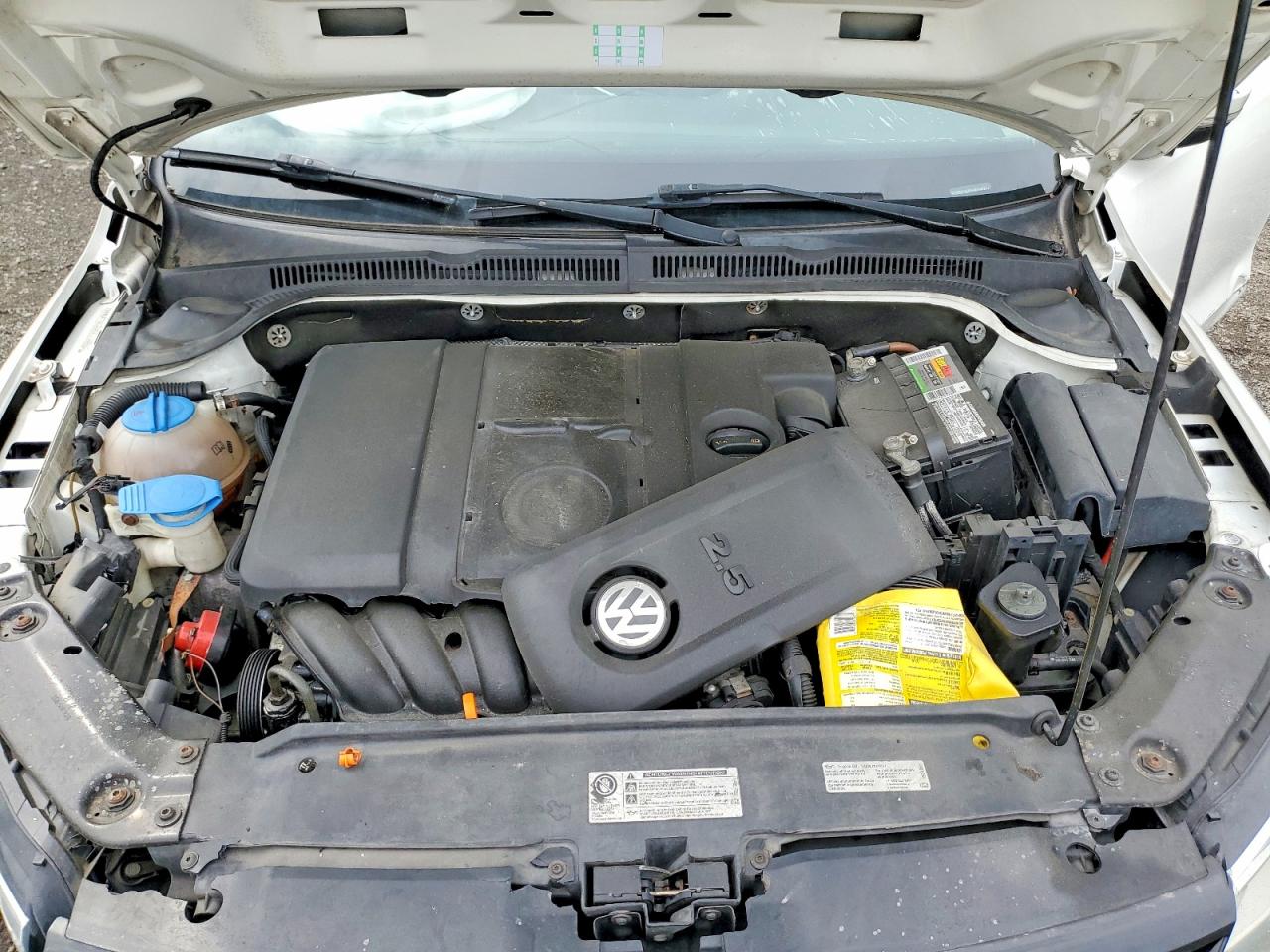2013 Volkswagen Jetta Se White vin: 3VWDP7AJ2DM214260