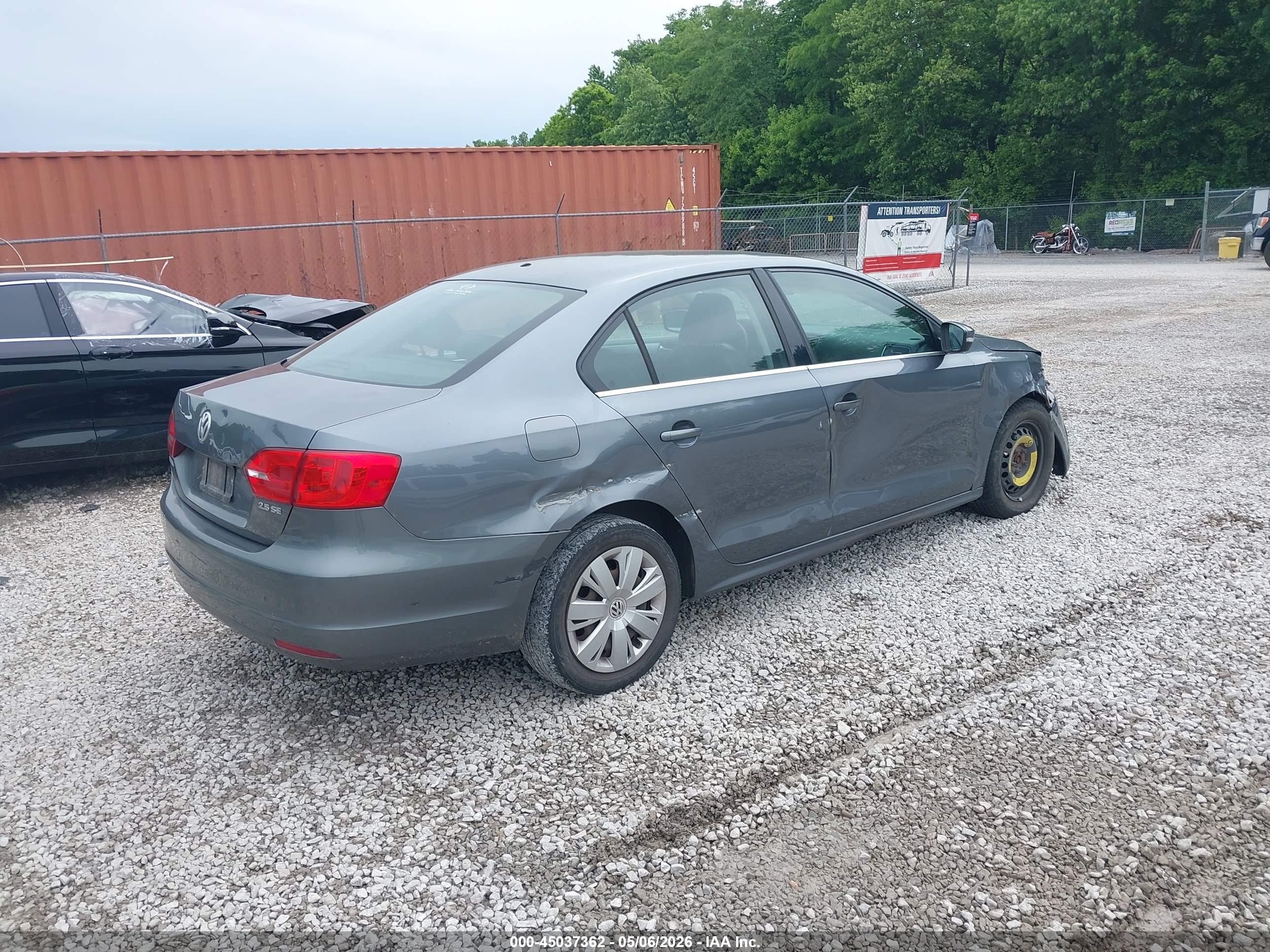 2013 Volkswagen Jetta 2.5l Se Blue vin: 3VWDP7AJ2DM214761