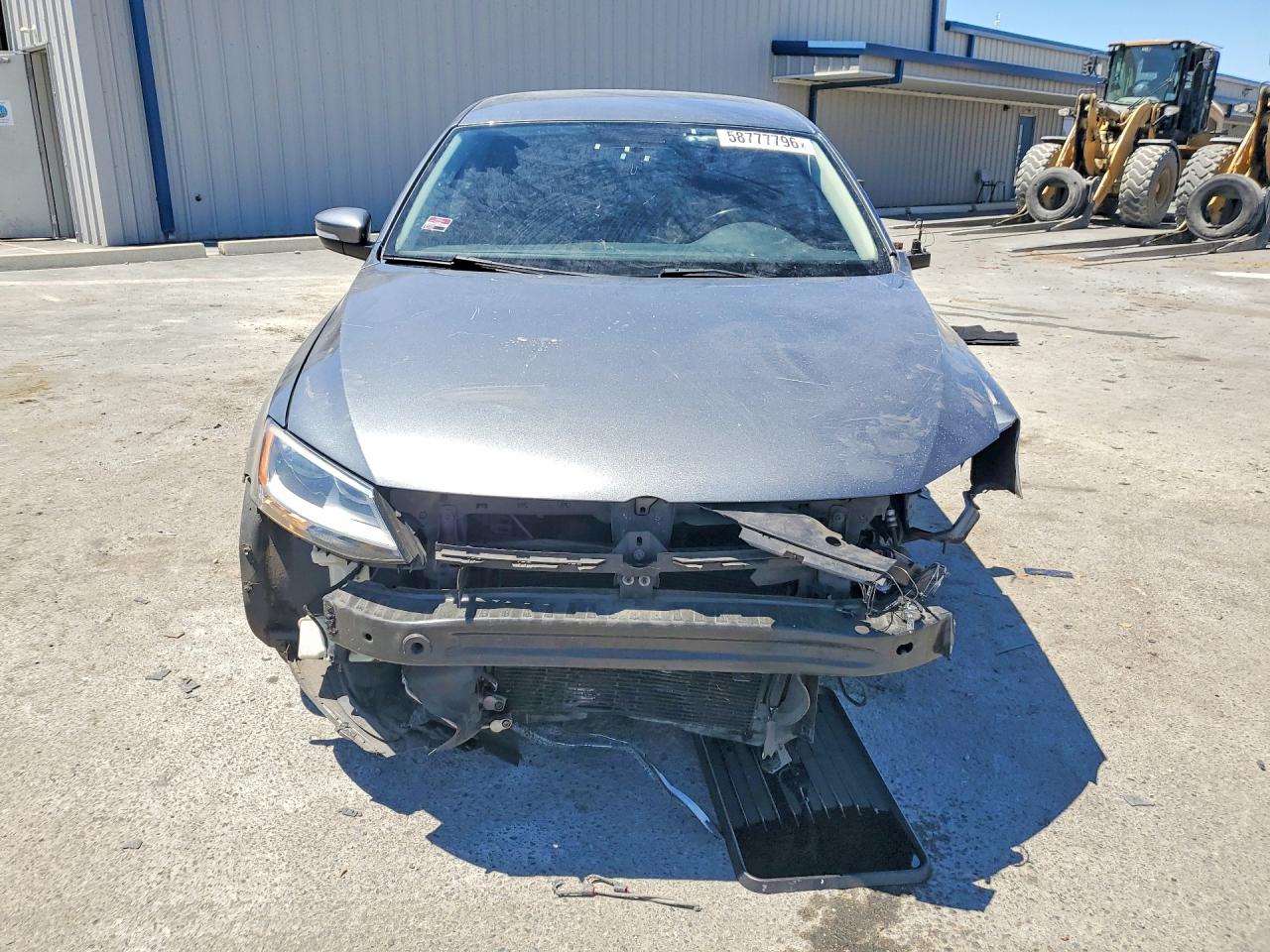 2013 Volkswagen Jetta Se Gray vin: 3VWDP7AJ2DM218504