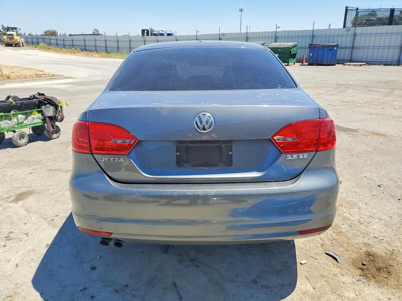 2013 Volkswagen Jetta Se Gray vin: 3VWDP7AJ2DM218504