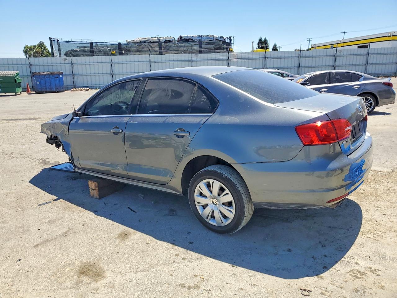 2013 Volkswagen Jetta Se Gray vin: 3VWDP7AJ2DM218504