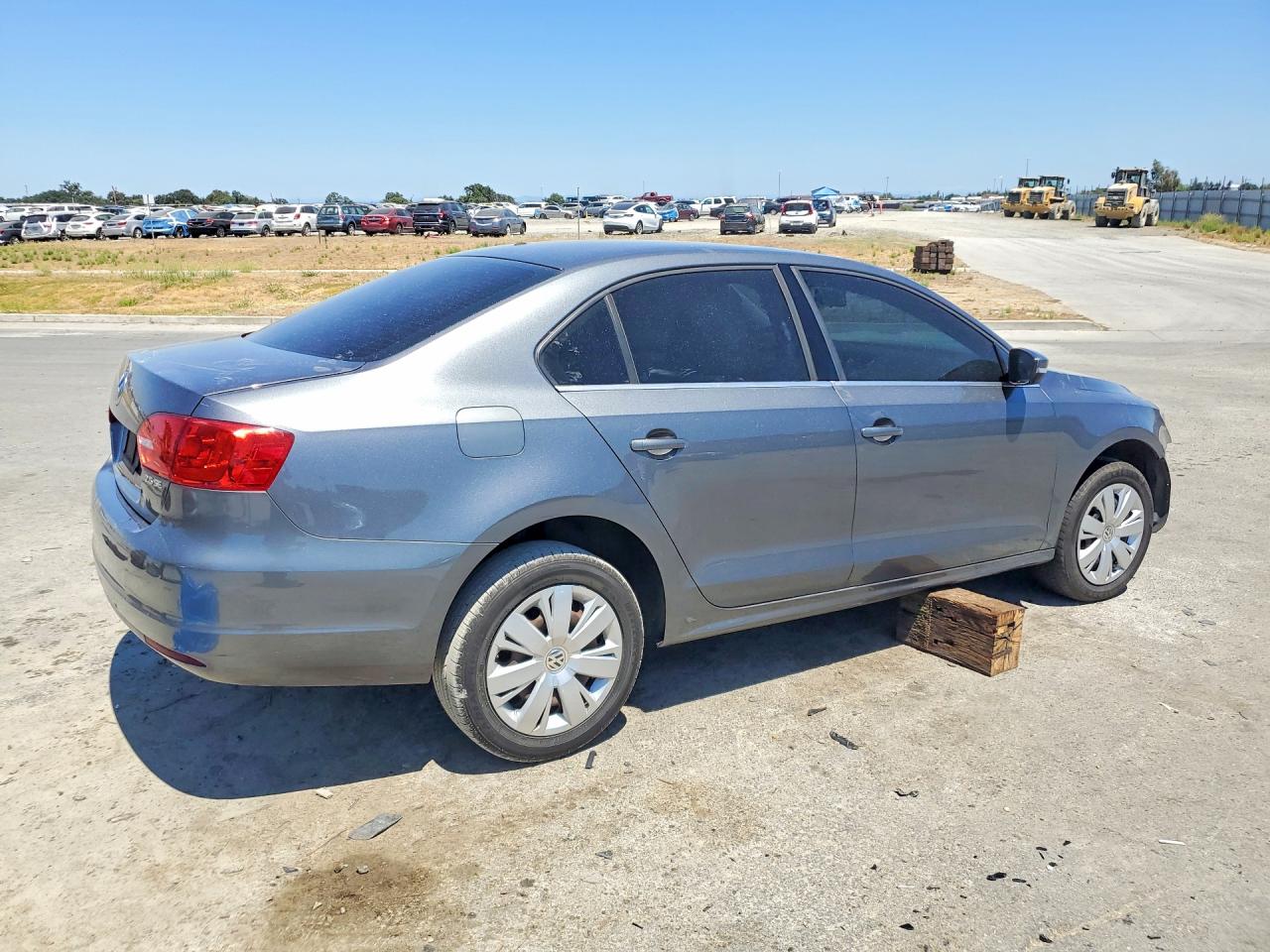 2013 Volkswagen Jetta Se Gray vin: 3VWDP7AJ2DM218504
