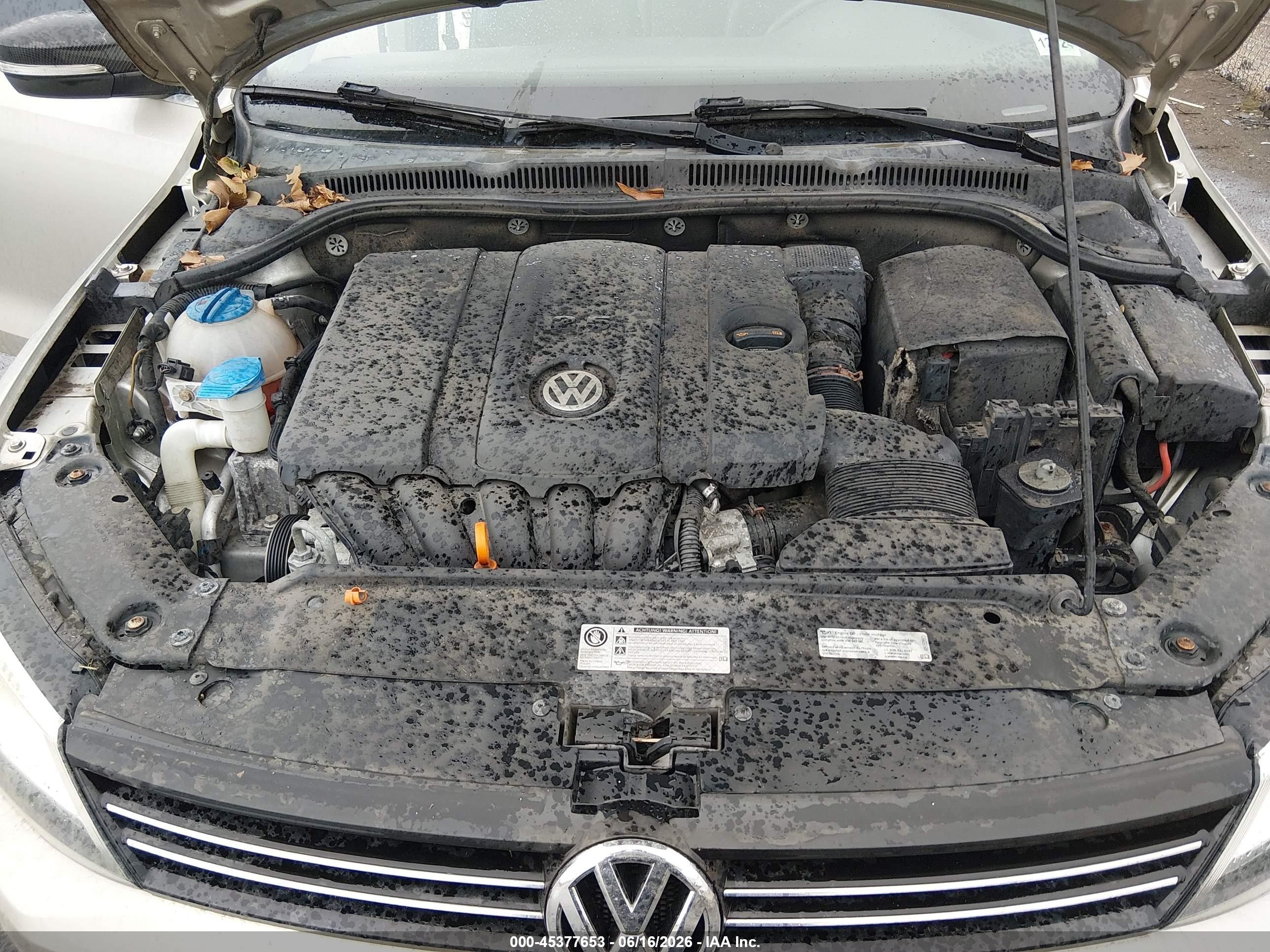 2013 Volkswagen Jetta 2.5l Se Gold vin: 3VWDP7AJ2DM233570