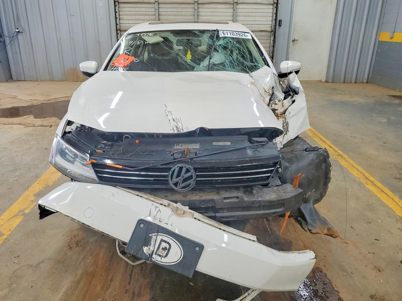 2013 Volkswagen Jetta Se White vin: 3VWDP7AJ2DM353918