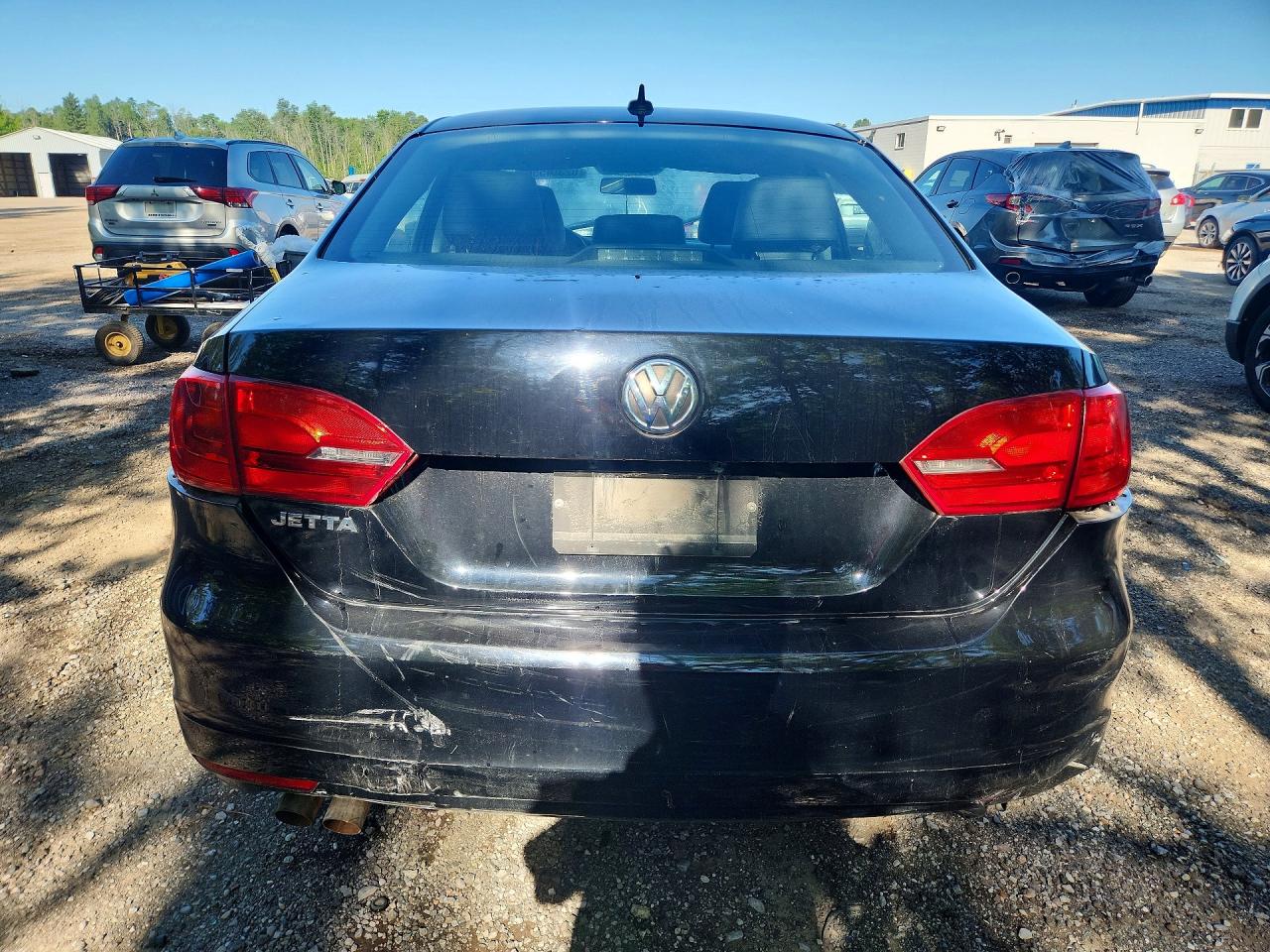 2013 Volkswagen Jetta Se Black vin: 3VWDP7AJ2DM391309