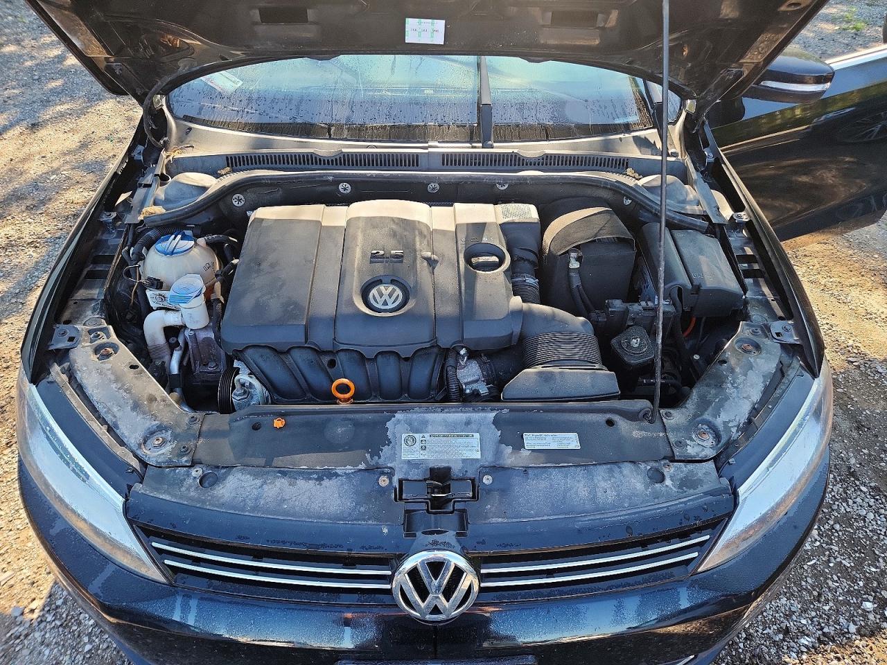 2013 Volkswagen Jetta Se Black vin: 3VWDP7AJ2DM391309
