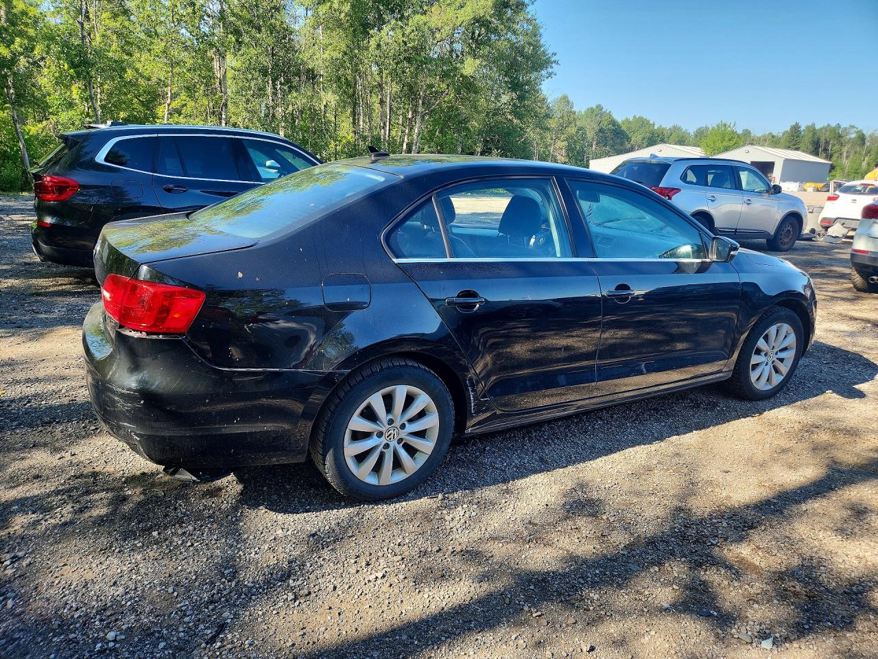 2013 Volkswagen Jetta Se Black vin: 3VWDP7AJ2DM391309