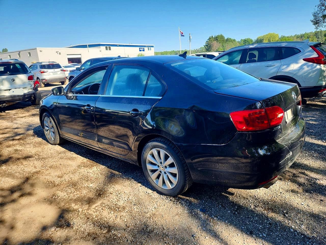 2013 Volkswagen Jetta Se Black vin: 3VWDP7AJ2DM391309