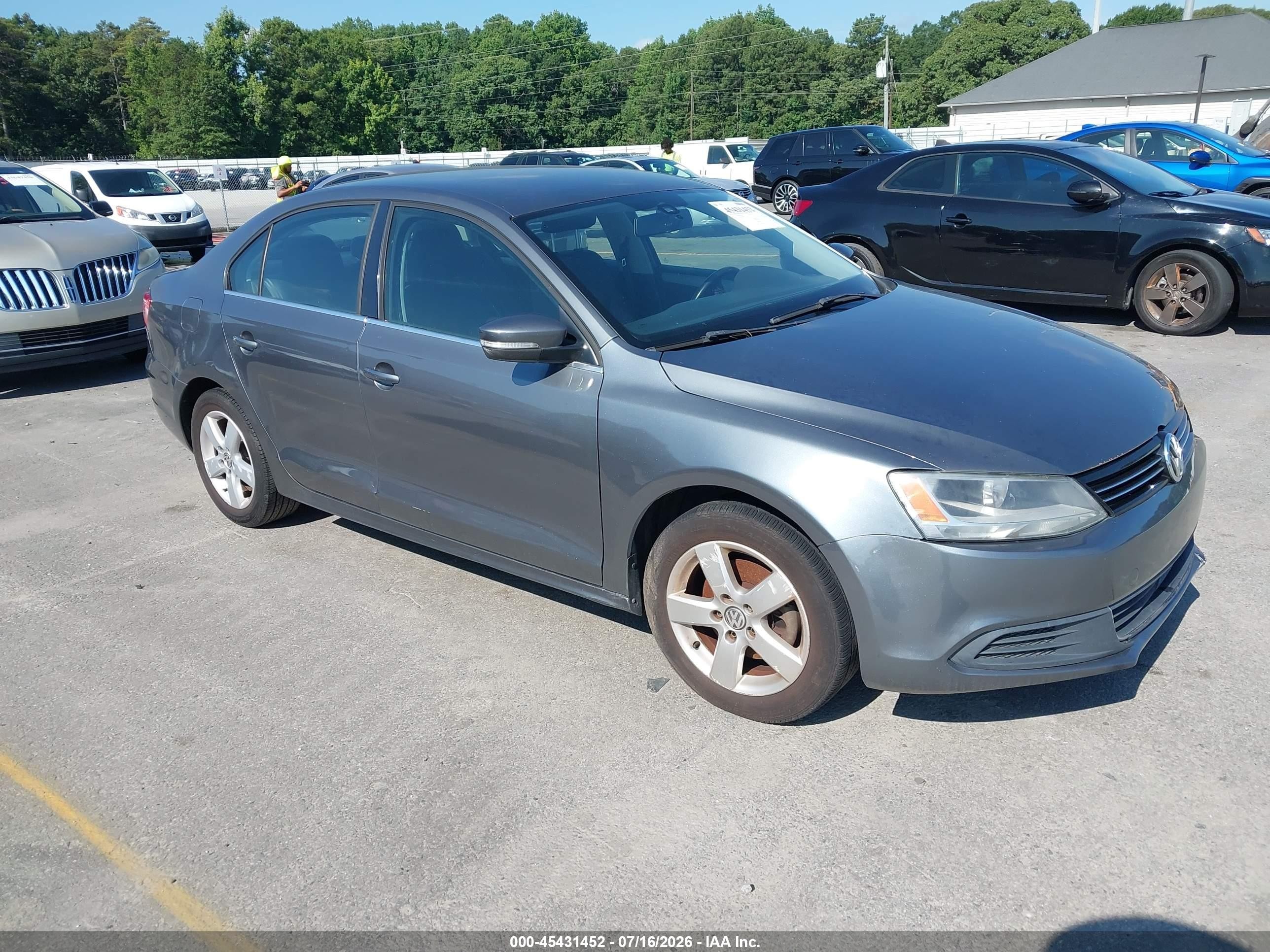 2013 Volkswagen Jetta 2.5l Se Gray vin: 3VWDP7AJ2DM394663