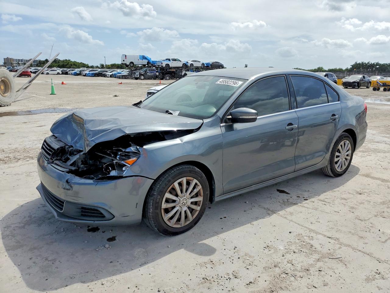 2013 Volkswagen Jetta Se Silver vin: 3VWDP7AJ2DM395764