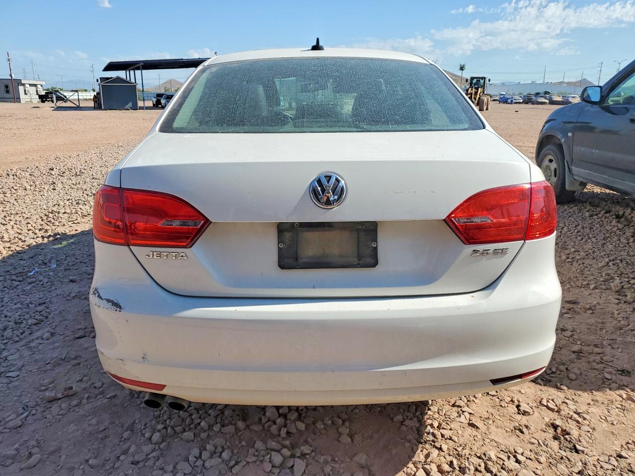 2013 Volkswagen Jetta Se White vin: 3VWDP7AJ2DM398860